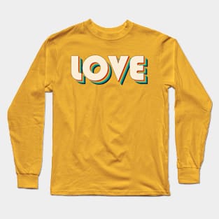 Love 90s Cream Long Sleeve T-Shirt